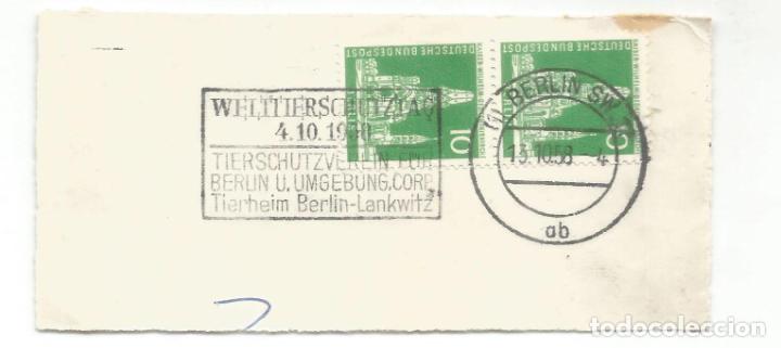 Stamps: ALEMANIA BERLIN MAT 1958