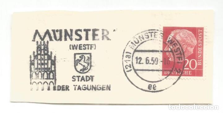 Sellos: ALEMANIA MUNSTER 1959 - Foto 1