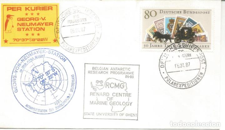 Selos: ANTARTICA ANTARCTIC ALEMANIA 1987 POLARSTERN