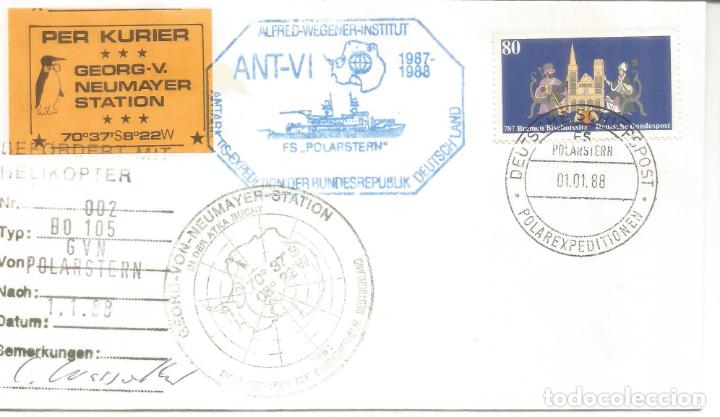 Selos: ANTARTICA ANTARCTIC ALEMANIA 1988 POLARSTERN