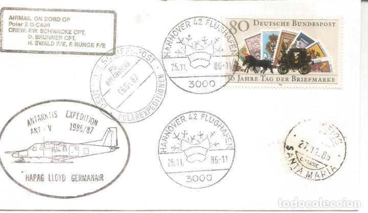 Selos: ANTARTICA ANTARCTIC ALEMANIA 1987 POLARSTERN