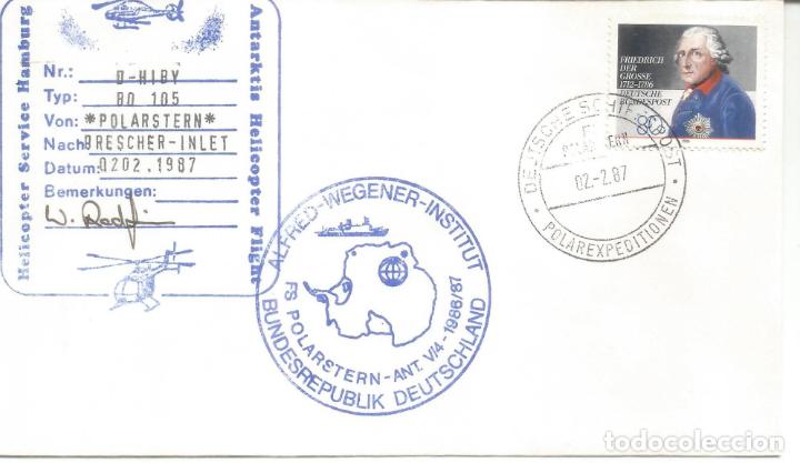 Selos: ANTARTICA ANTARCTIC ALEMANIA 1987 POLARSTERN