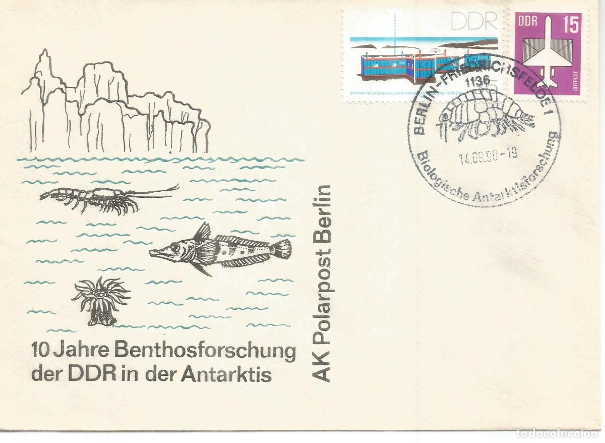 Sellos: ANTARTIDA ANTARCTIC ALEMANIA DDR BERLIN FAUNA