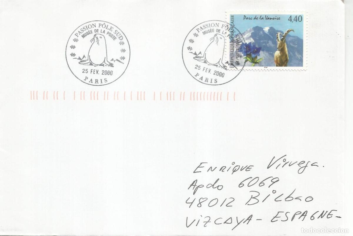 Sellos: ANTARTIDA ANTARCTIC FRANCIA PARIS FOCA SEAL