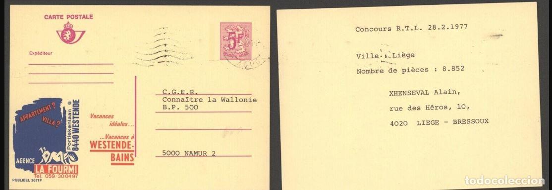 Francobolli: BELGICA BELGIUM PUBLIBEL 2671F HORMIGA ANT INSECTO