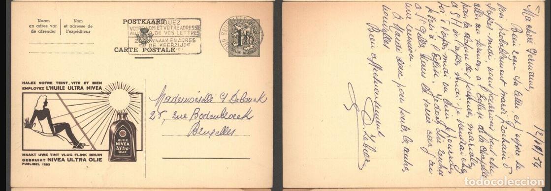 Francobolli: BELGICA BELGIUM PUBLIBEL 1283 CREMA SOLAR NIVEA SUN FARMACIA PHARMACY