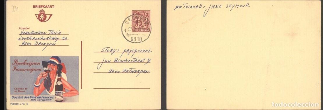 Francobolli: BELGICA BELGIUM PUBLIBEL 2707N VINOS DE FRANCE FRENCH WINE
