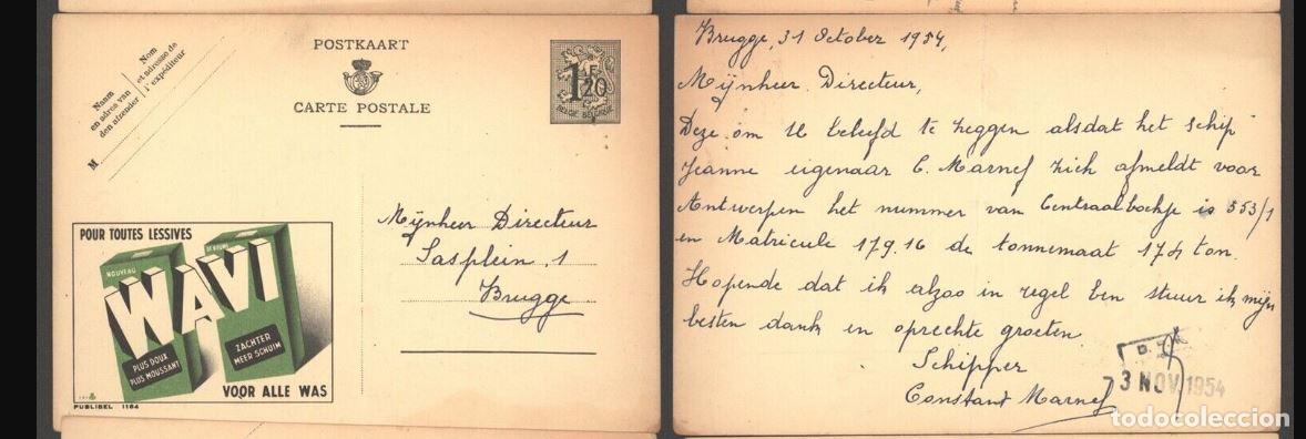 Stamps: BELGICA BELGIUM PUBLIBEL 1184 JABON SOAP TEXTIL QUIMICA