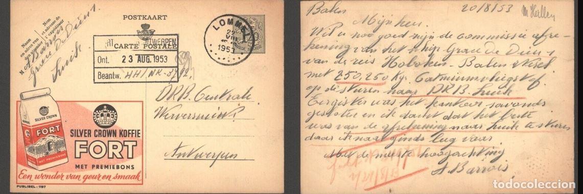 Stamps: BELGICA BELGIUM PUBLIBEL 1197 CAFE FORT COFFEE