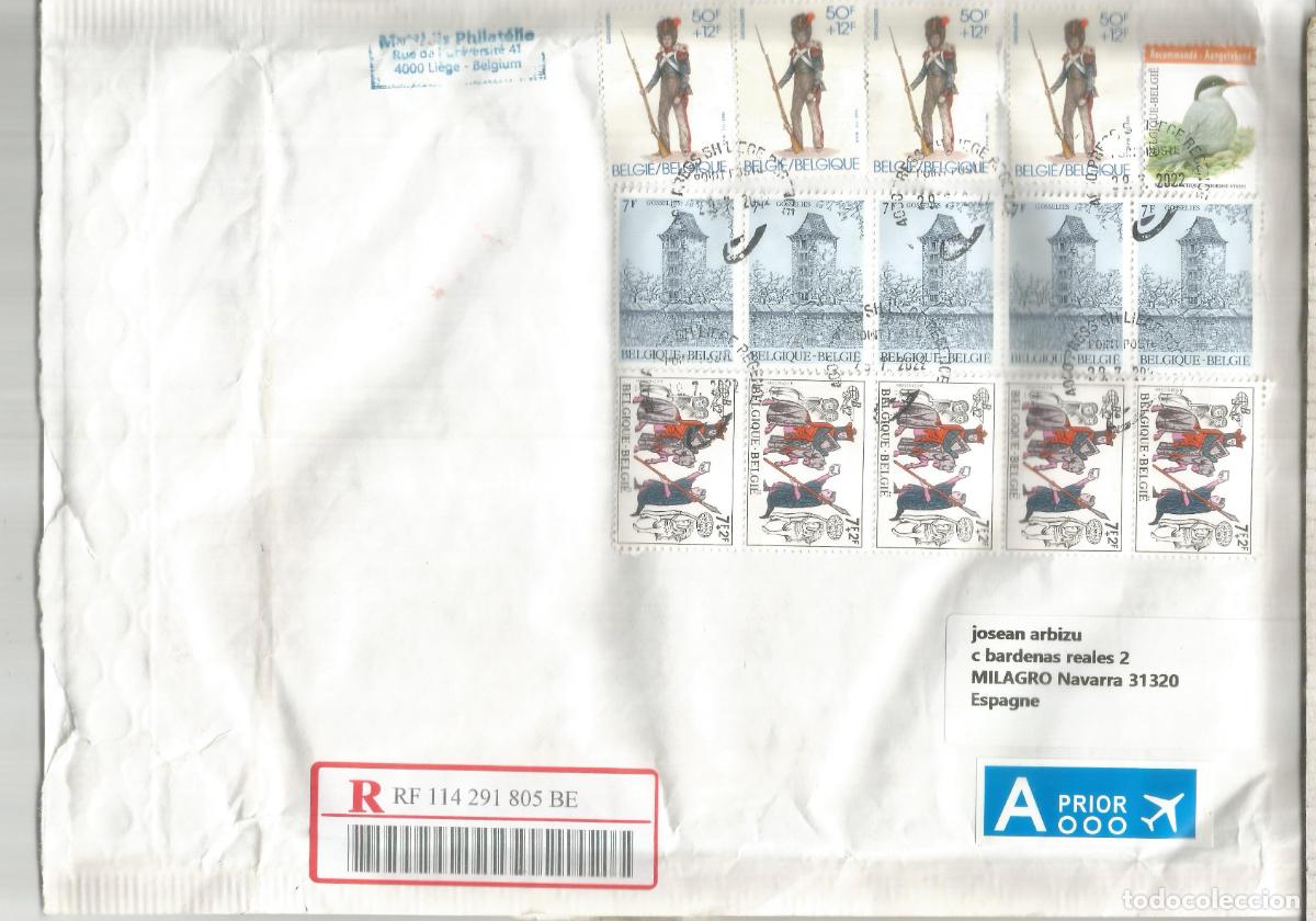 Stamps: BELGICA CC 2022