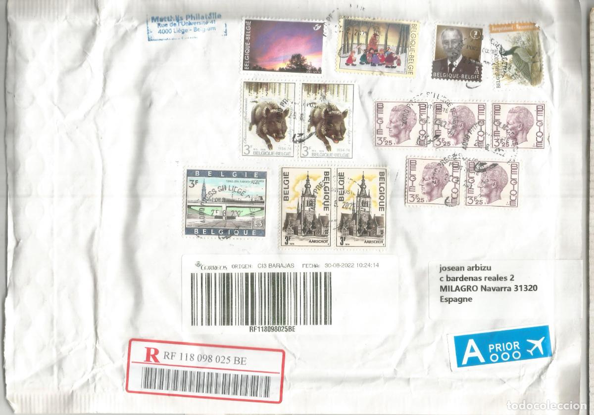 Stamps: BELGICA CC 2022