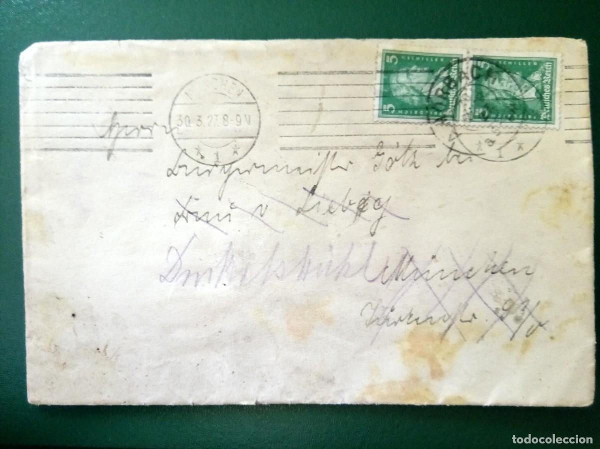 Selos: Carta Imperio Aleman 1927