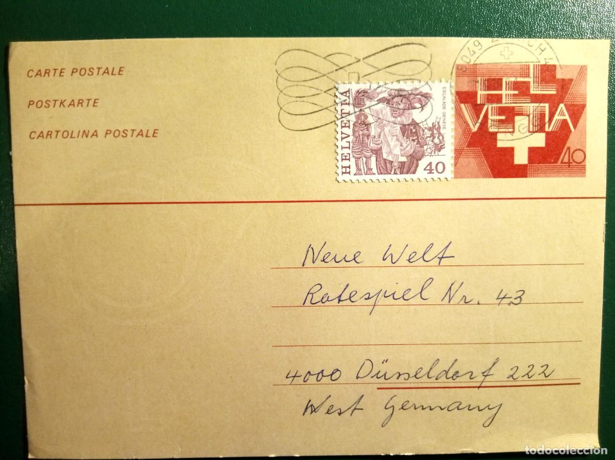 Sellos: Cartas postal de Suiza de 1981 - Foto 1