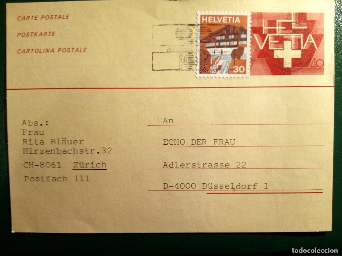 Sellos: Cartas postal de Suiza de 1981 - Foto 2