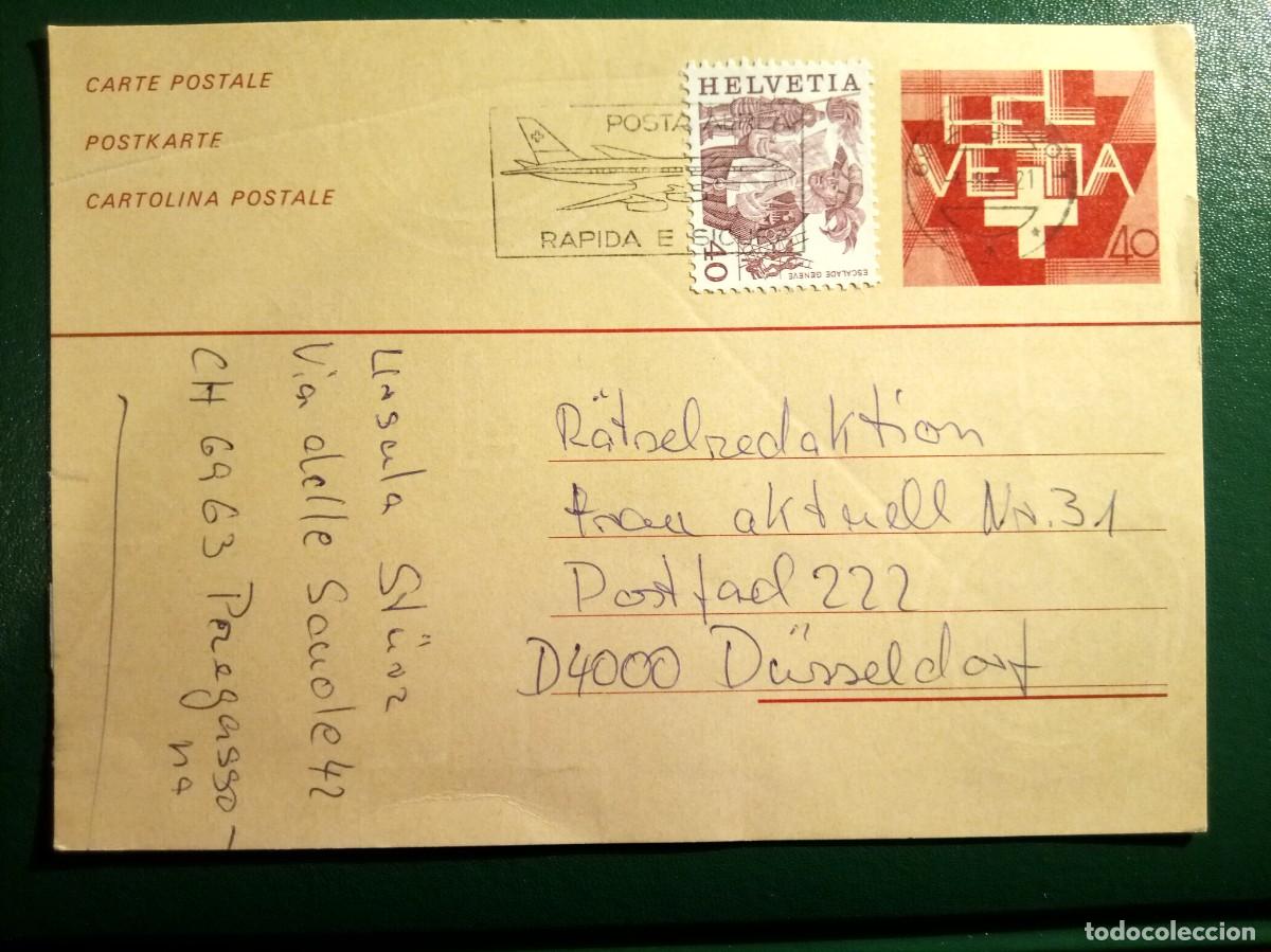 Sellos: Cartas postal de Suiza de 1981 - Foto 3