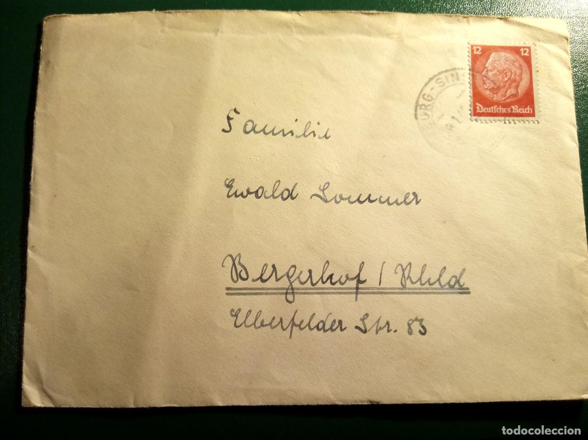 Sellos: Carta Imperio Aleman - Foto 1