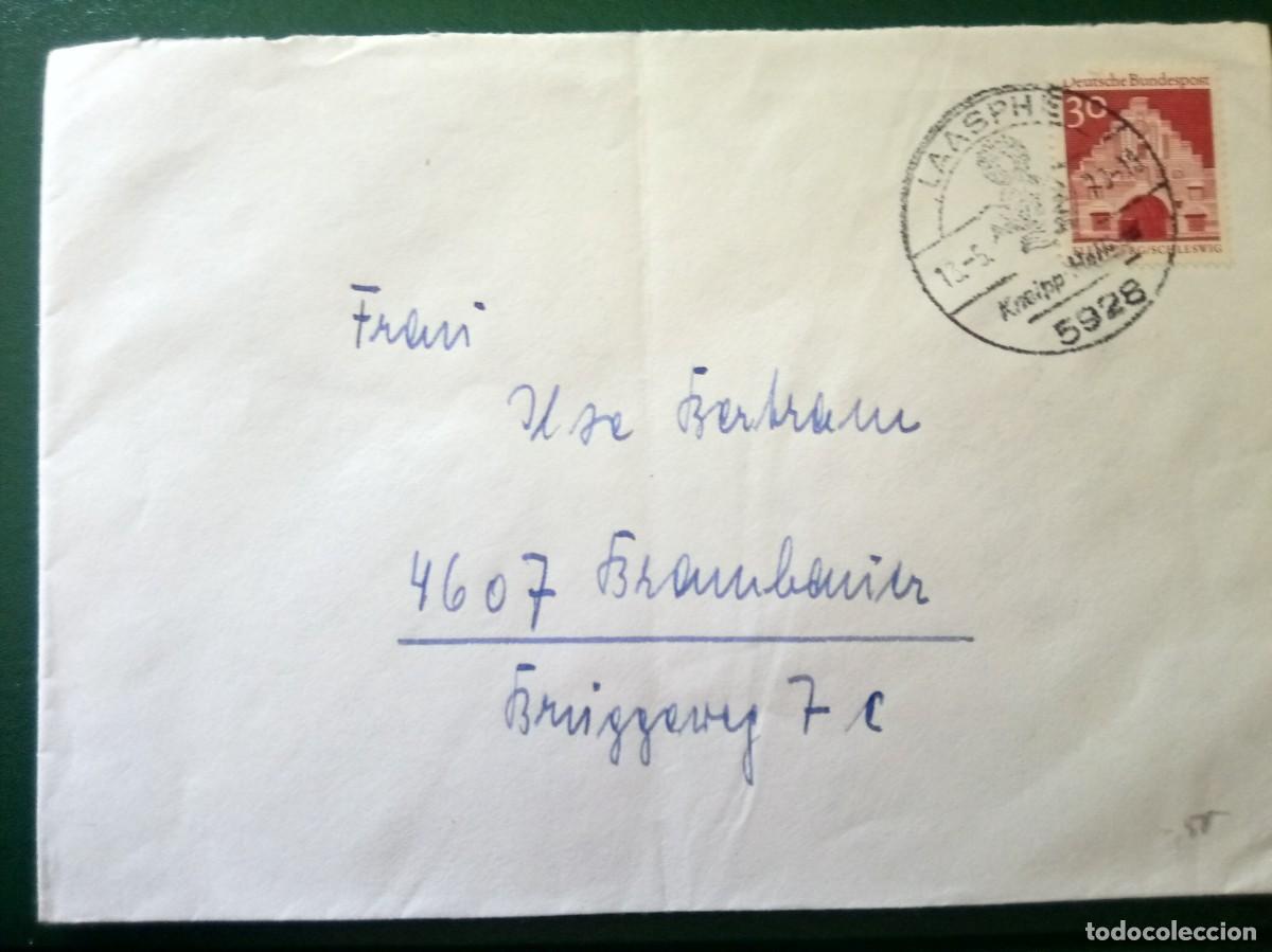Sellos: Carta RFA de 1970 - Foto 1