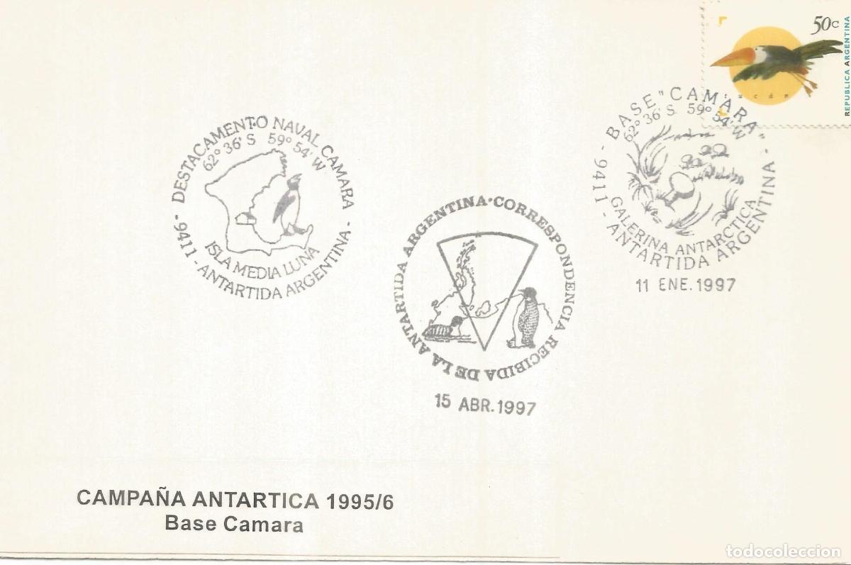Timbres: ANTARTICA ANTARCTIC ARGENTINA BASE CAMARA SETA MUSHROOM HONGO