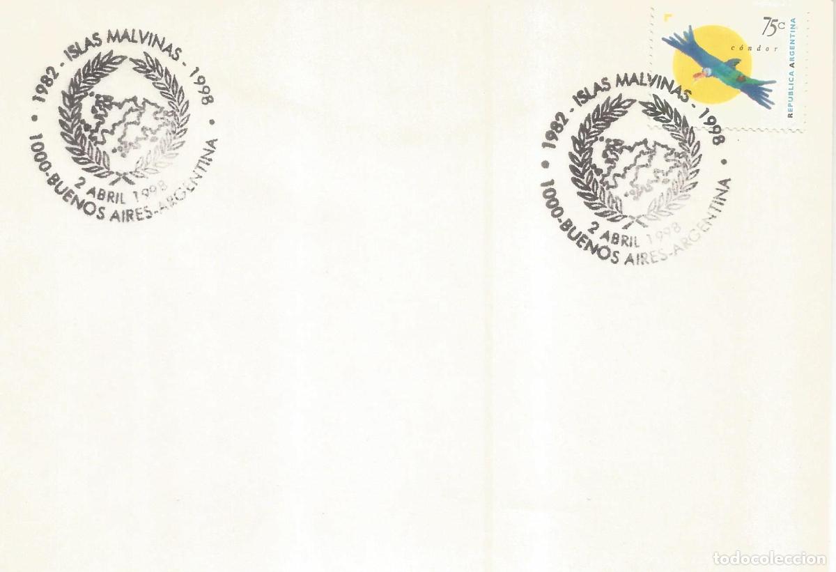 Timbres: ARGENTINA ISLAS MALVINAS FALKLAND ISLANDS