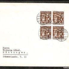 Sellos: ALEMANIA IMPERIO. MI-NR. 598 VIERERBLOCK HAMBURG 9.11.1935