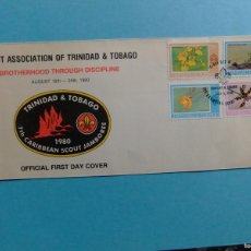 Sellos: FDC TRINIDAD & TOBAGO 1978 / FIRST DAY OF ISSUE / SCOUT ASSOCIATION / YVERT 372 / 376