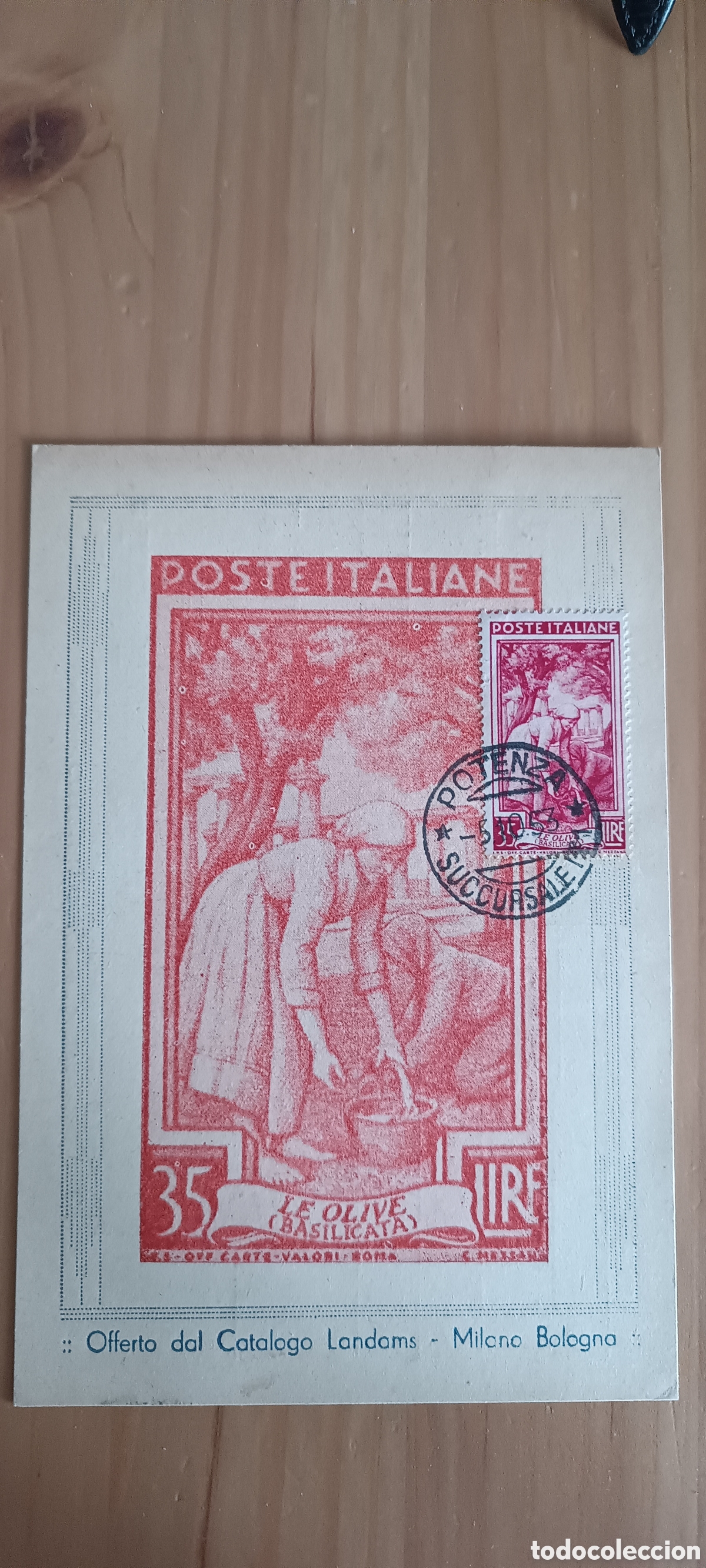 Francobolli: Postal poste italiane 1953