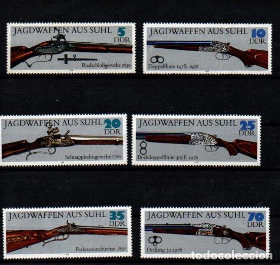 Francobolli: ALEMANIS DDR ARMAS DE FUEGO FIRE ARMS CAZA HUNTING