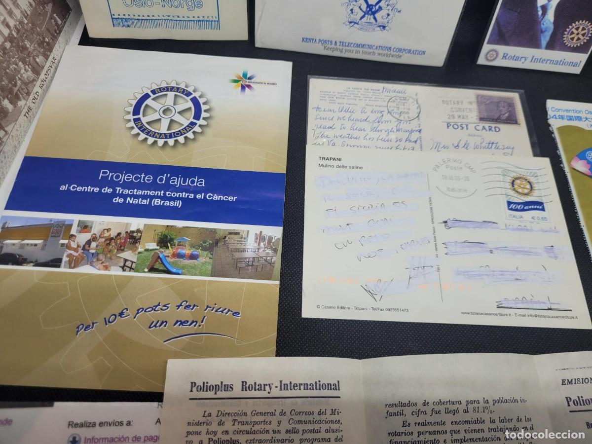 Sellos: Documentaci&oacute;n variada ROTARY INTERNACIONAL lote3 X1 - Foto 3