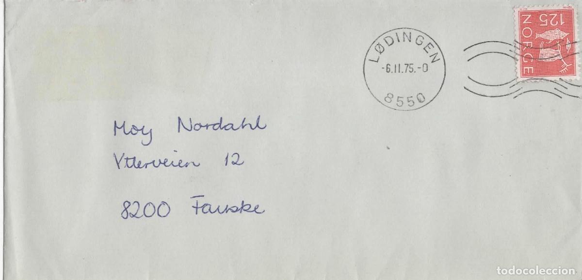 Sellos: NORUEGA CC LODINGEN 1975 - Foto 1