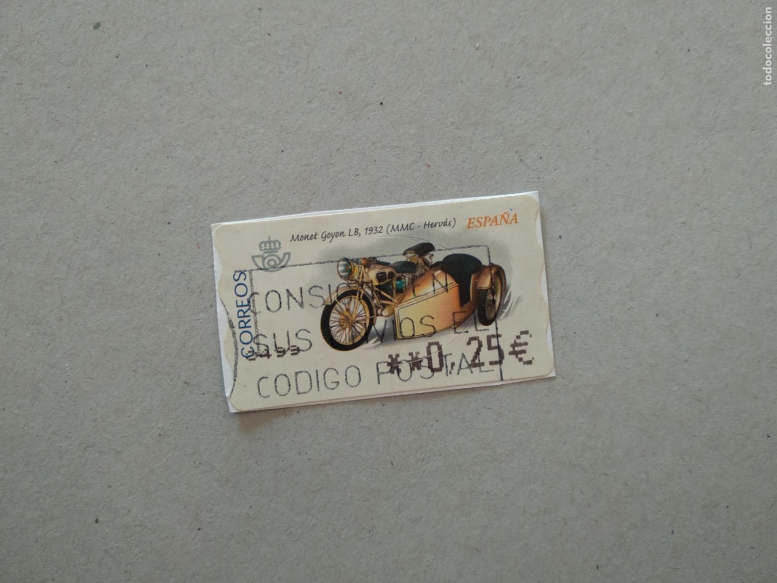 Timbres: SELLO MONET GOYON LB, 1932 (MMC HERV&Aacute;S)