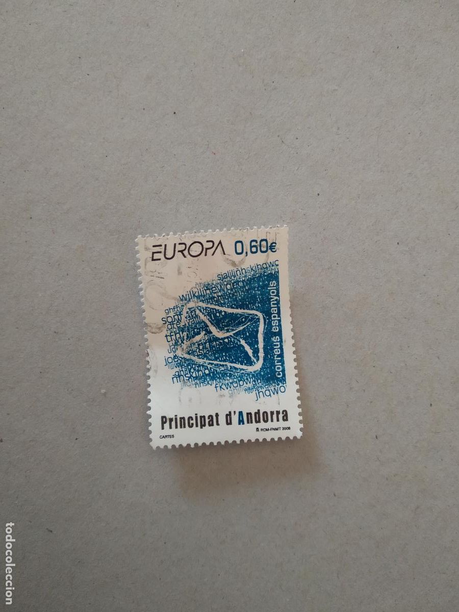 Timbres: SELLO CORREOS EUROPA PRINCIPAT D'ANDORRA CARTES 2006