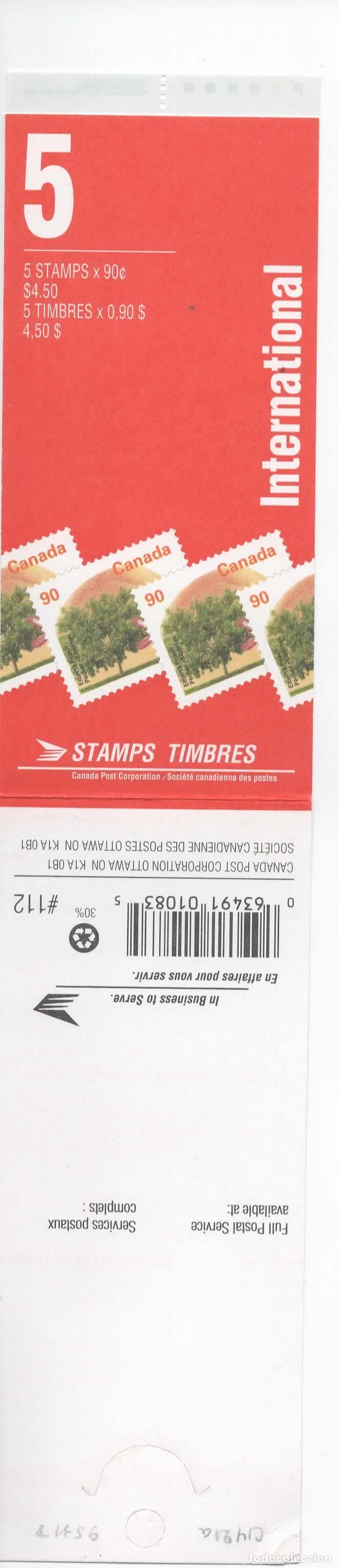 Sellos: CANADA CARNET BOOKLET ARBOL TREE - Foto 1