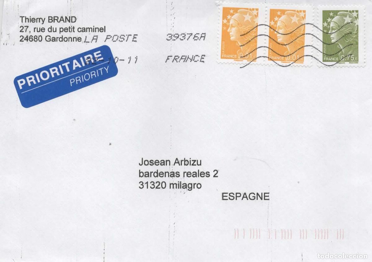 Sellos: FRANCIA 2011 CC SELLO BASICA - Foto 1