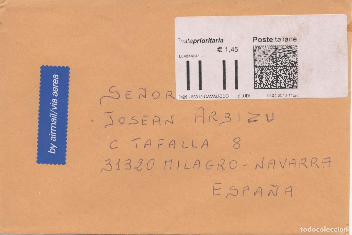 Sellos: ITALIA CC CON ATM QR CODE 2010 - Foto 1