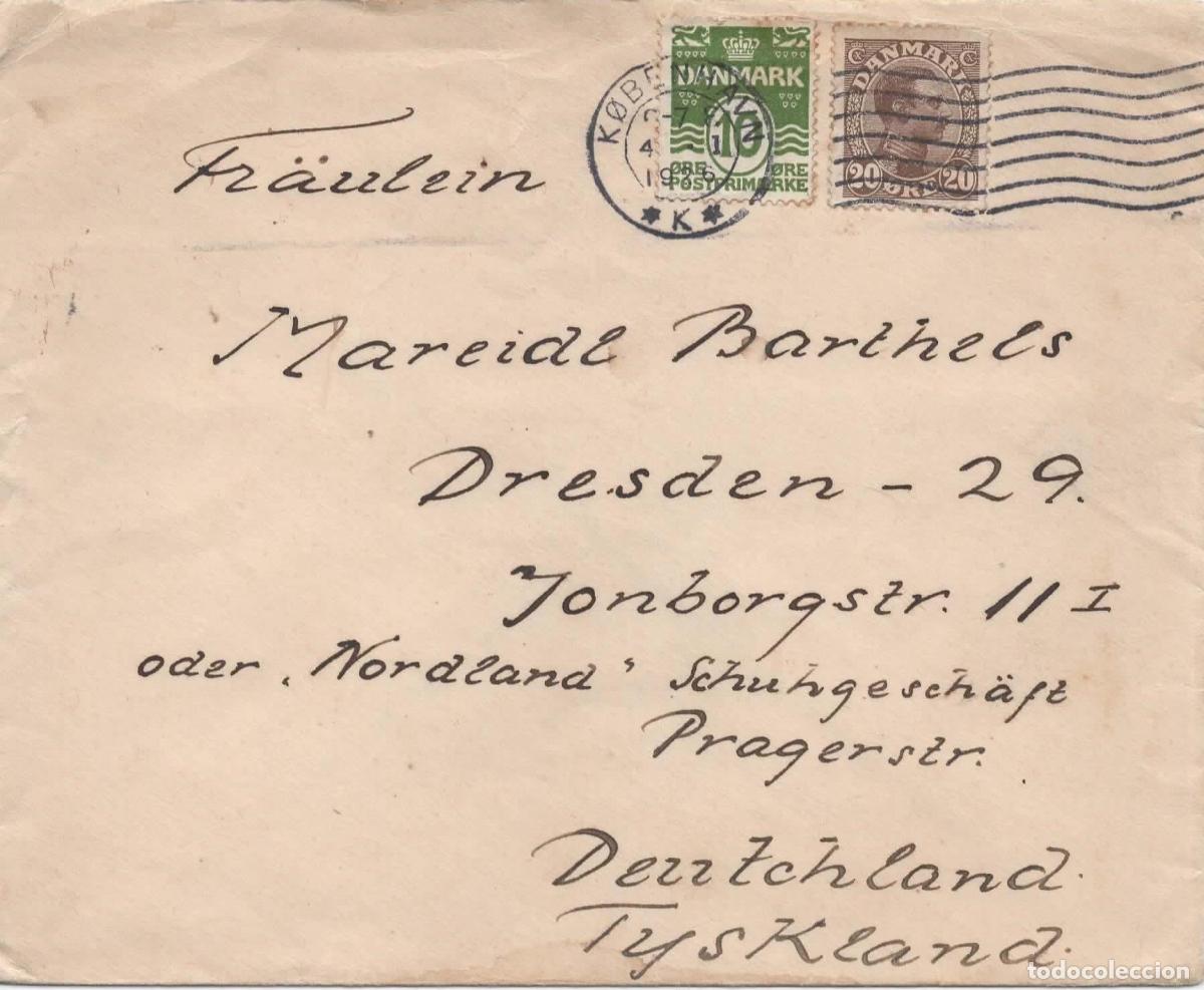 Sellos: DINAMARCA 1926 A DRESDEN - Foto 1