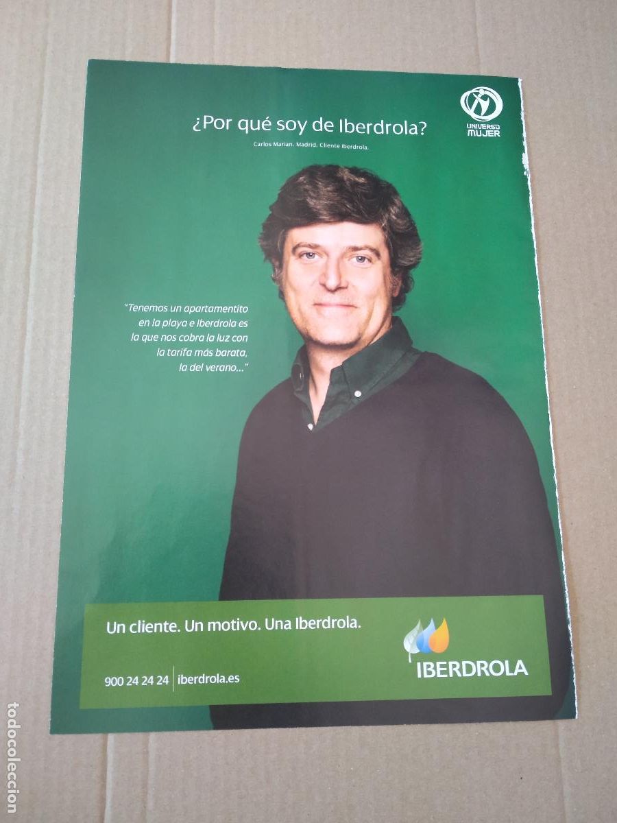 Francobolli: HOJA REVISTA ATHLETIC CLUB BILBAO PUBLICIDAD IBERDROLA EDITORIAL