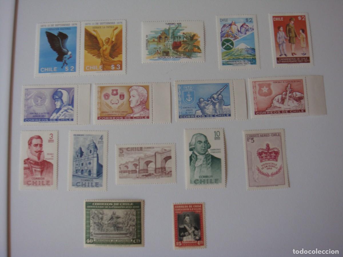 Sellos: SELLOS DISTNTAS SERIES DE CHILE - Foto 1