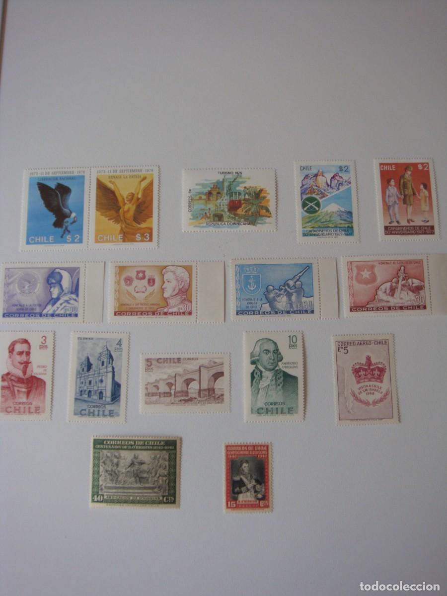 Sellos: SELLOS DISTNTAS SERIES DE CHILE - Foto 2