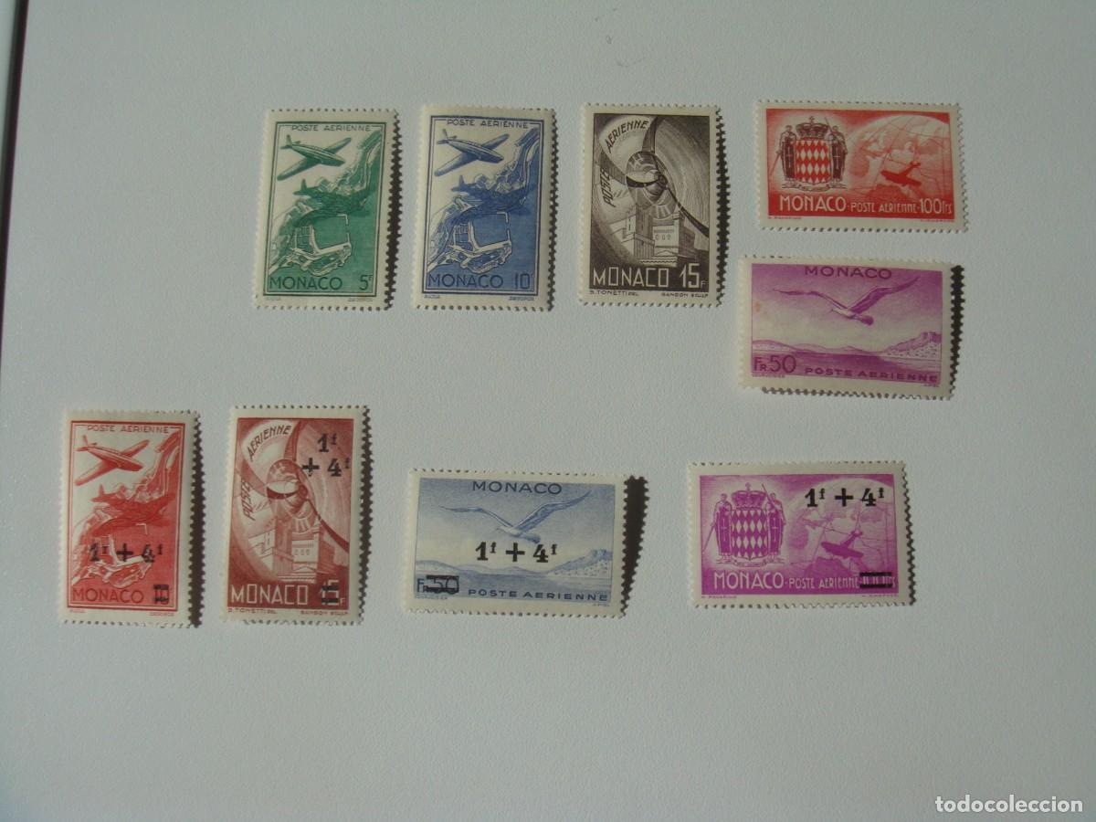 Sellos: SELLOS DE CORREO AEREO DE MONACO - Foto 1