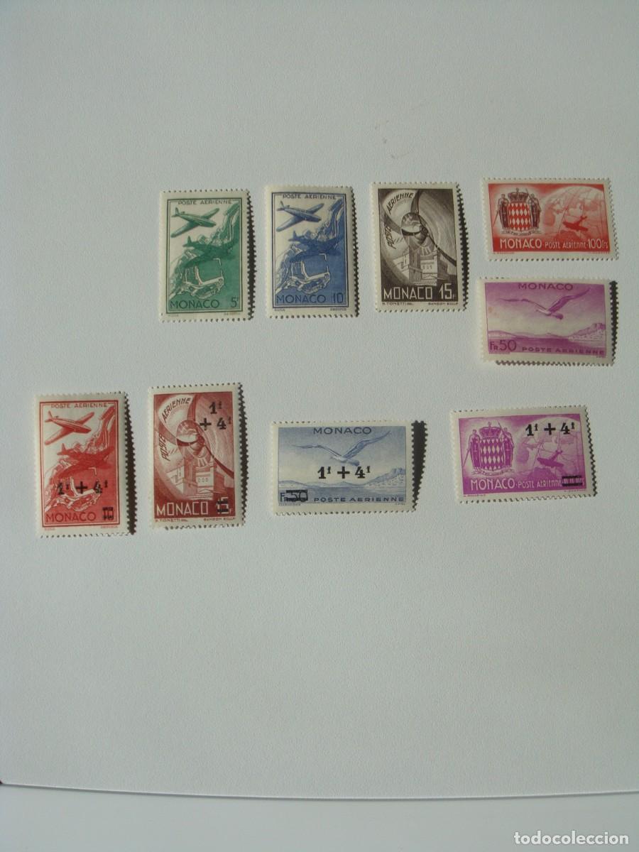 Sellos: SELLOS DE CORREO AEREO DE MONACO - Foto 2