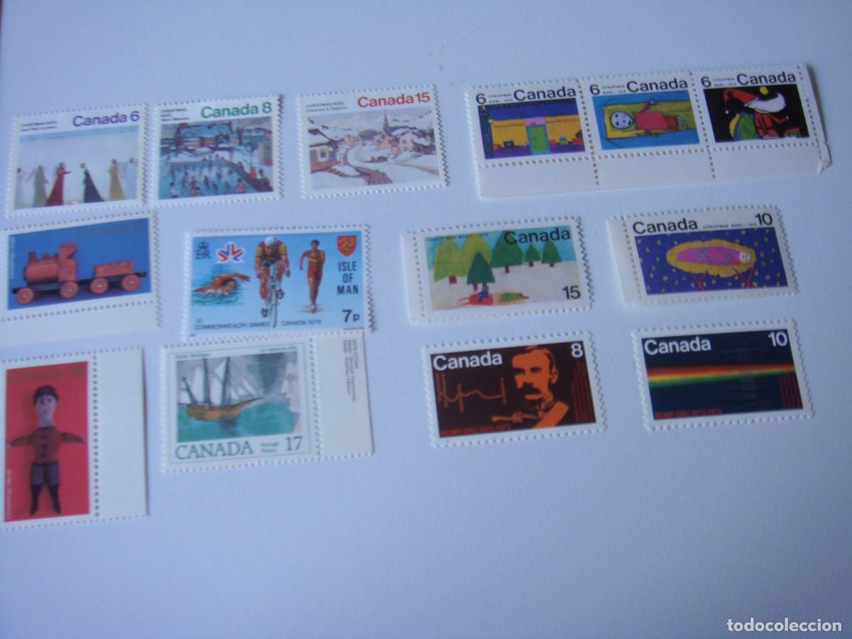 Sellos: SELLOS SERIES DISTINTAS DE CANADA - Foto 1