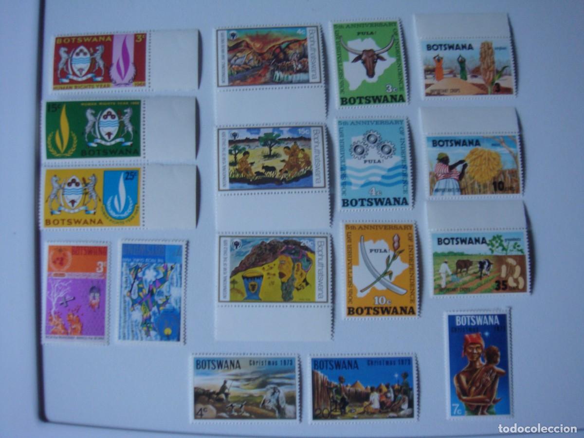 Sellos: SELLOS DISTINTAS SERIES DE BOTSWANA - Foto 1