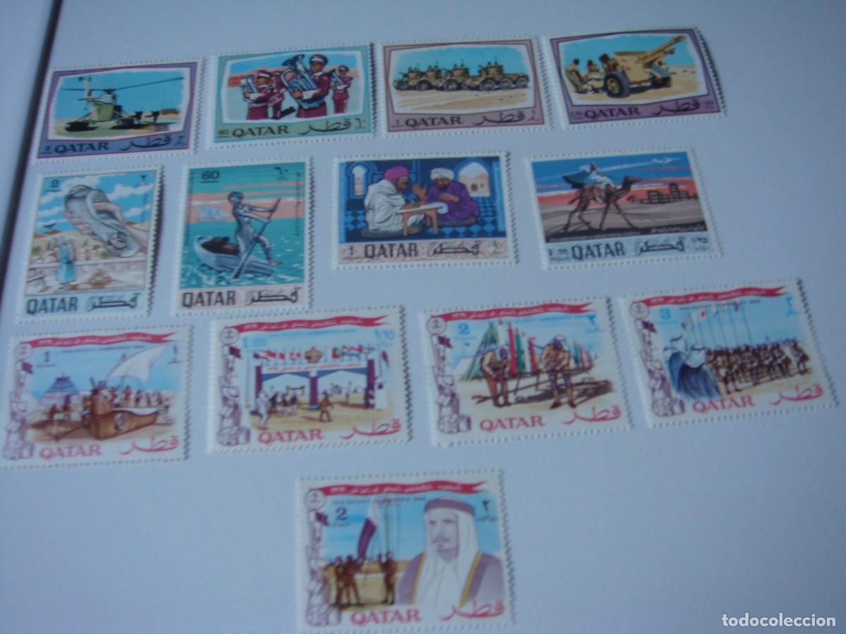 Sellos: SELLOS DISTINTAS SERIES DE QUATAR - Foto 1