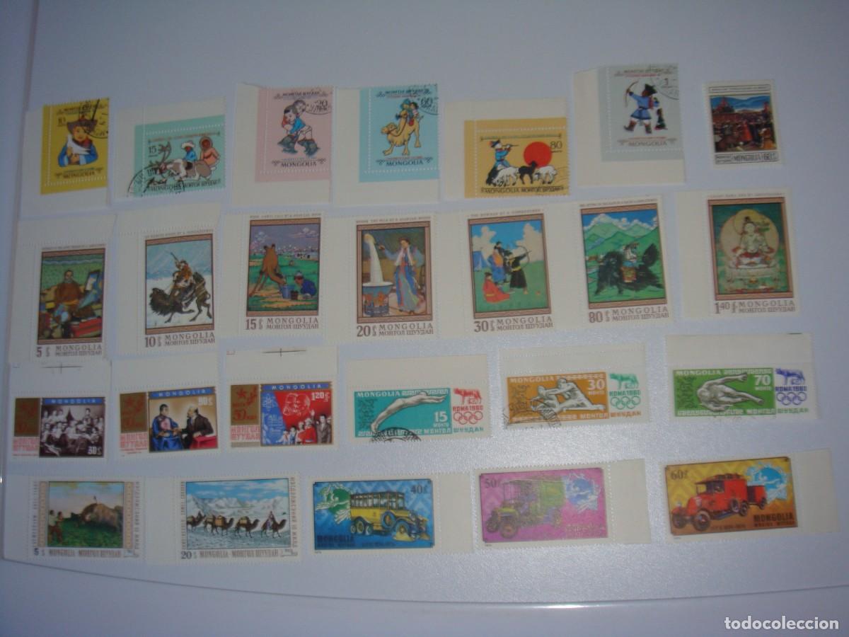 Sellos: SELLOS DISTINTAS SERIES MONGOLIA - Foto 2