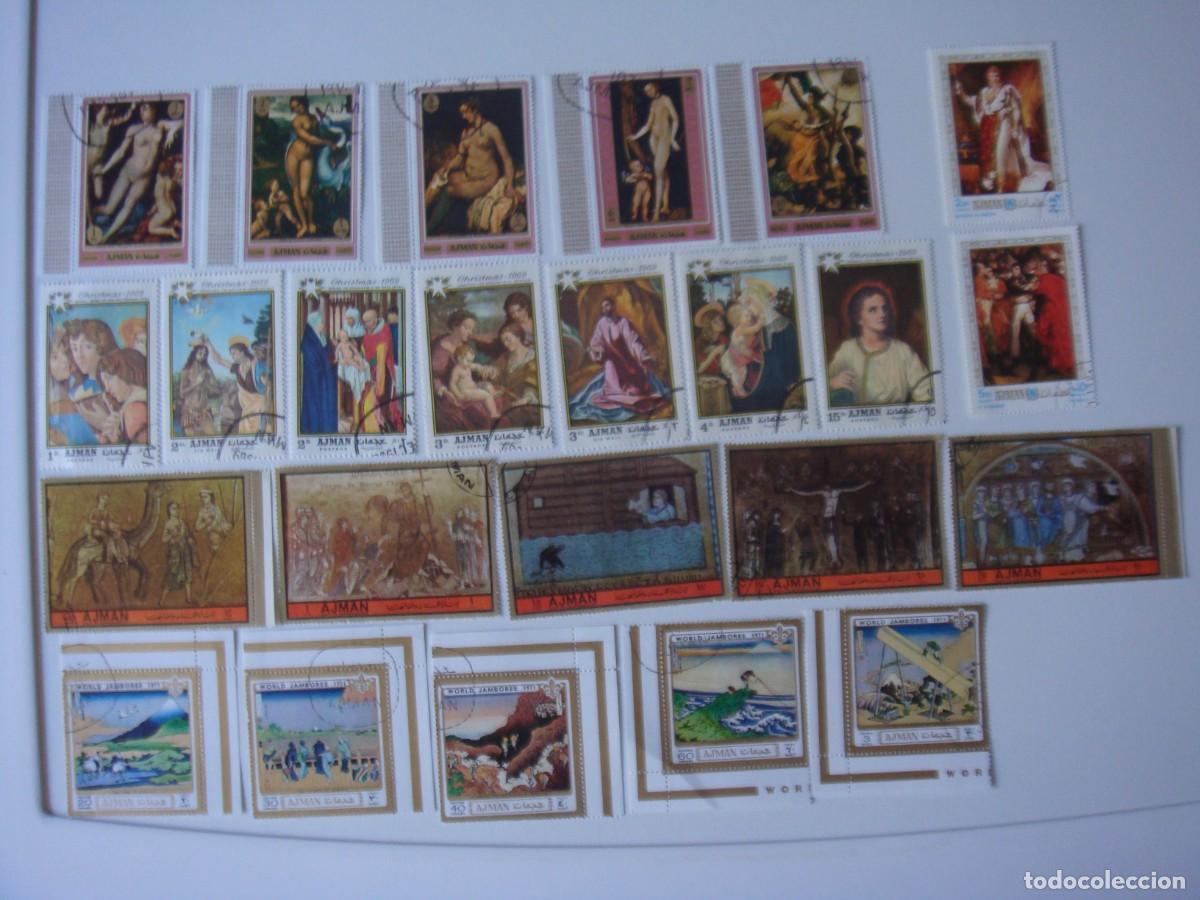 Sellos: SELLOS DISTINTAS SERIES DE AJMAN - Foto 1