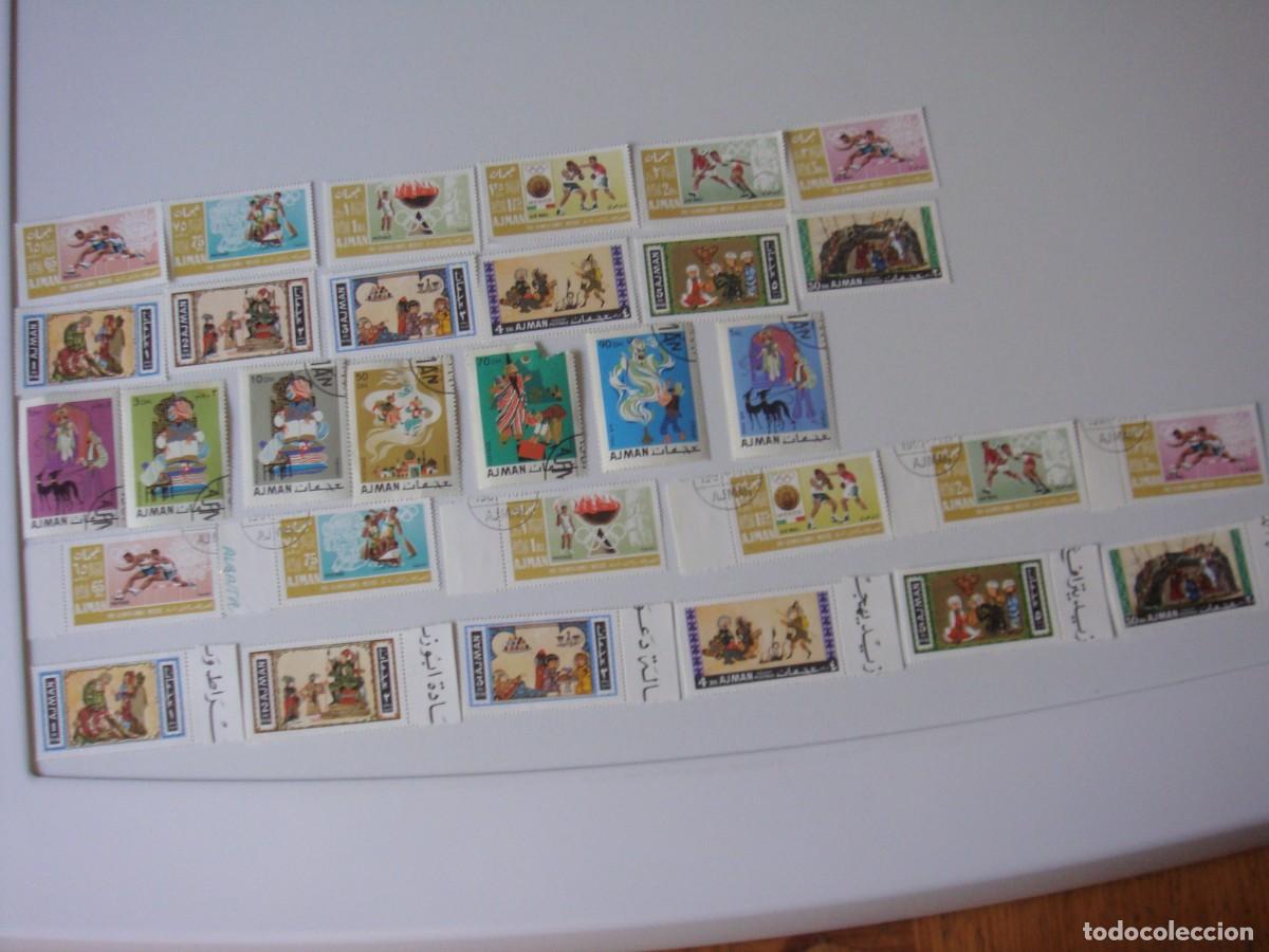 Sellos: SELLOS DISTINTAS SERIES DE AJMAN - Foto 1