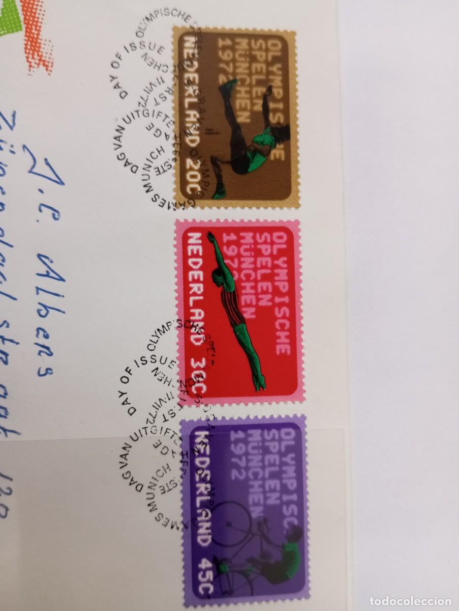 Sellos: OLIMPIADAS, 1972, SDP DE HOLANDA - Foto 2