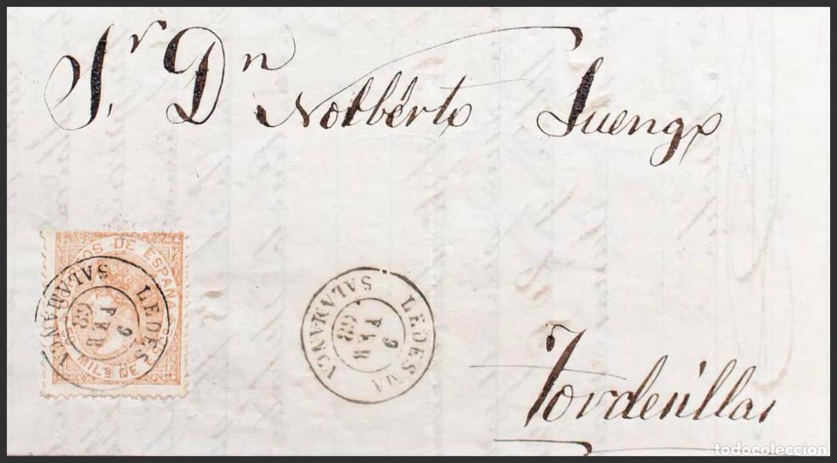 Stamps: Castilla y Le&oacute;n. Historia Postal. Castilla y Le&oacute;n. Historia Postal. LEDESMA / SALAMANCA. MAGNIFICA.