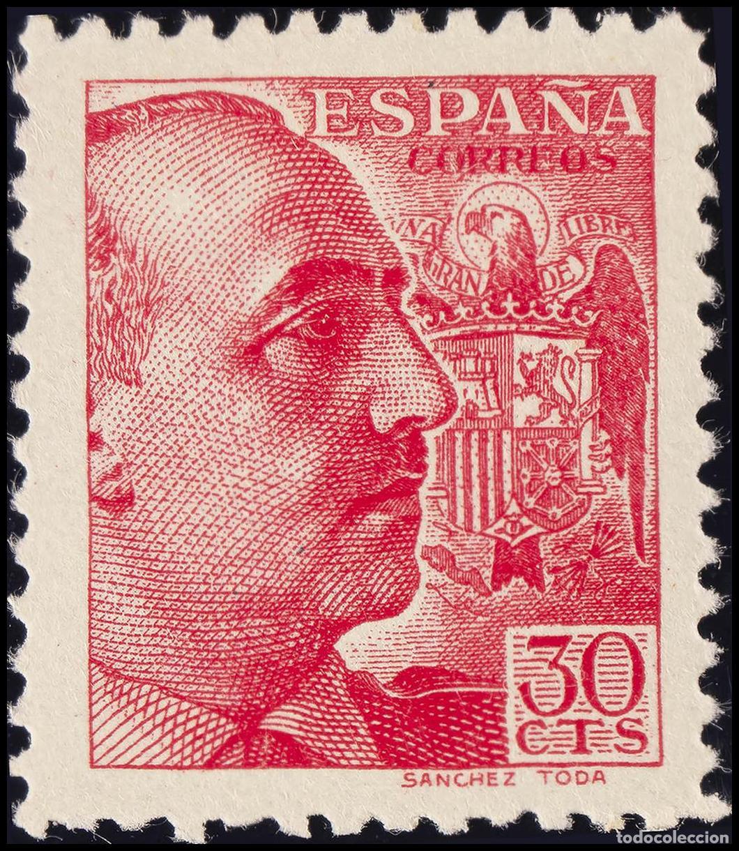 Stamps: 1&ordm; y 2&ordm; Centenario. &#9733; 869. 1939. 30 cts rosa. MAGNIFICO.