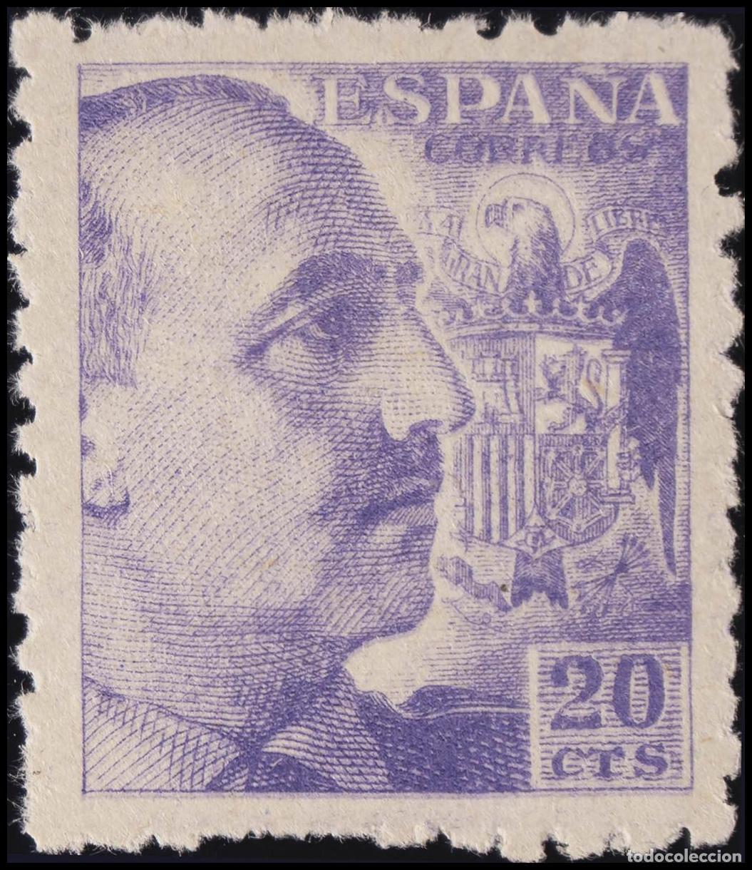 Stamps: 1&ordm; y 2&ordm; Centenario. &#9733;&#9733; 922. 1940. 20 cts violeta. MAGNIFICO.